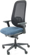 Workliving Nora Mesh Blauw Regain - Bureaustoel Ergonomisch Design NEN1335