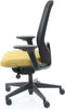 Workliving Nora Mesh Geel Regain - Bureaustoel Ergonomisch Design NEN1335