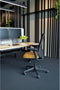 Workliving Nora Mesh Geel Regain - Bureaustoel Ergonomisch Design NEN1335