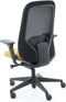 Workliving Nora Mesh Geel Regain - Bureaustoel Ergonomisch Design NEN1335