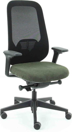 Workliving Nora Mesh Groen Regain - Bureaustoel Ergonomisch Design NEN1335