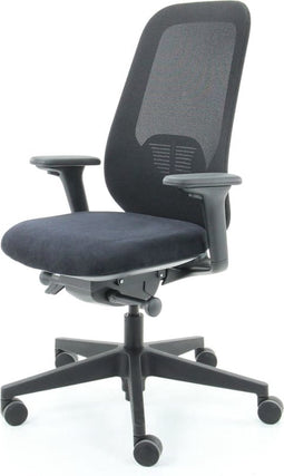 Workliving Nora Mesh Zwart Regain - Bureaustoel Ergonomisch Design NEN1335