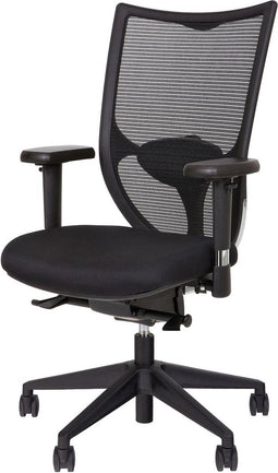 Workliving NPR1813 Arena Black Edition - Bureaustoel Ergonomisch Design ARBO