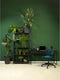 Workliving Puur Design Bureaustoel - Velvet Earth Forest - Met Schuifzitting