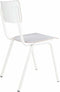 Workliving School Eetkamerstoel - Houten Design Wit