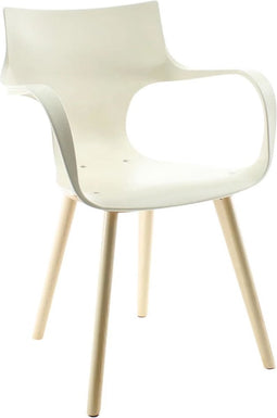 Workliving Stapelbare Stoel Jim - Vanile