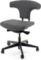 Workliving T-Bone Black Edition Wolvilt Middengrijs - Bureaustoel Ergonomisch Design (N)EN 1335