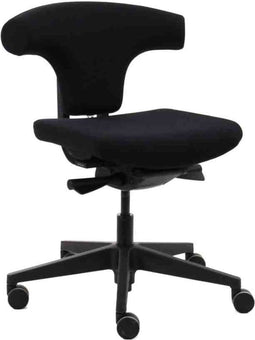 Workliving T-Bone Black Edition Zwart - Bureaustoel Ergonomisch Design (N)EN 1335