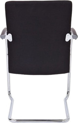 Workliving Vergaderstoel X1 - Comfort Slede Zwart