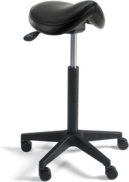 Workliving Zadelkruk Comfort - PVC Zitting - Nylon onderstel - Bureaukruk