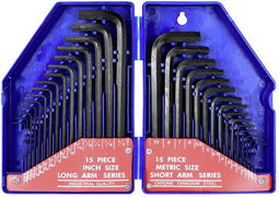 WorkPro Zeskant Stiftsleutelset 0.7 mm, 0.9 mm, 1.3 mm, 1.5 mm, 2.0 mm, 2.5 mm, 3.0 mm, 4.0 mm, 4.5 mm, 5.0 mm, 5.5 mm,