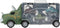 World of Dinosaurs Dinotruck met 3 Pull-back Auto's