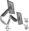 WORLDLIFT - Monitorstandaard - 17 tot 35 inch - Dubbele Monitorarm