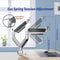 WORLDLIFT - Monitorstandaard - 17 tot 35 inch - Dubbele Monitorarm