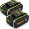 Worx - WA3553 - Reserveaccu - 20 V 5,0 Ah