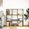 vidaXL - Kamerscherm - / - boekenkast - 102x29x103,5 - cm - hout - artisanaal - eiken