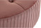 Voetensteun DKD Home Decor Natuurlijk Hout Fluweel Licht Roze (61 x 61 x 38 cm)