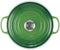 Le Creuset Braadpan Signature - Gietijzer - Ø 24 cm / 4,2 Liter - Groene Emaille Bamboo Edition