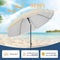 WOLTU GSS0007be01 - Balkon parasol 135 cm - UPF 50+ UV bescherming - Beige