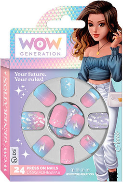 WOW Generation - Pakket met 24 opplaknagels