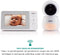 Alecto DVM2043 - Babyfoon met camera - 4,3 inch kleurenscherm - Uitbreidbaar tot 4 camera's - Wit