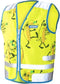 WOWOW Comic veggie Jacket geel - fluohesje kind EN17353 - L