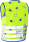 WOWOW Fluohesje kind EN17353 - Goyo Jacket Yellow M