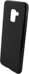 Mobiparts Galaxy A8 (2018) - Classic TPU Case - Schokabsorberend - Zwart