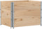 vidaXL - Plantenbak - 80x60 - cm - massief - grenenhout