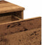 vidaXL - Nachtkastjes - 2 - st - 40x35x65 - cm - bewerkt - hout - oud - houtkleurig