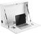 Wandbureau zwevend hangend - bureau wandmontage - inklapbaar - ruimtebesparend