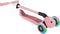 Globber Go up Active Lights - Meegroeistep - lichtgevende wielen - pastel roze