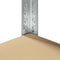 vidaXL - Hoekrek - 5-laags - staal - en - bewerkt - hout - zilverkleurig