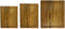 Snijplank naturel met groef - 60x40x3 - Naturel - Oud Teakhout