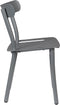 Zuiver Friday Stapelbare Tuinstoel - Set Van 2 - Mat Grijs Aluminium