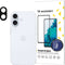 Wozinsky Geschikt voor iPhone 16 Plus Camera glas - protector