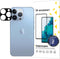 Wozinsky Geschikt voor iPhone 16 Pro Camera glas - protector