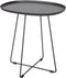 WOOOD Bijzettafel Otis Buiten - Metaal - Black - 50x43x51