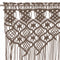 vidaXL - Gordijn - macramé - 140x240 - cm - katoen - taupe