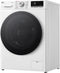 LG F4DR7006S1W - Was-droogcombinatie - 10,5kg wassen 6kg drogen - Wit