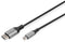 Digitus DB-340106-020-S - DisplayPort-kabel - Mini DisplayPort naar DisplayPort - 8K ondersteuning - Zwart