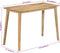 vidaXL - Eettafel - 112x52x76 - cm - massief - mangohout