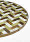 Mica Decorations Alanza Bistrotafel - H76 x Ø61 cm - Metaal - Groen
