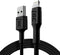Kabel GC Ray USB-A - Lightning wit LED 120cm Met support voor Apple 2.4A fast charging