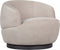 BePureHome Woolly Draaifauteuil - Ribstof - Natural - 71x84x88