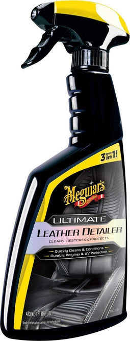 Meguiar's Ultimate Leather Detailer - Leder detailer - UV bescherming - 0.47 l