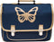 Caramel & Cie - Boekentas/Schooltas lagere school Blauwe vlinder - Medium