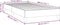vidaXL - Bedframe - kunstleer - crèmekleurig - 80x200 - cm