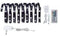 Paulmann YourLED ECO - Basisset 3m RGB - LED-stripe met afstandsbediening - zwart