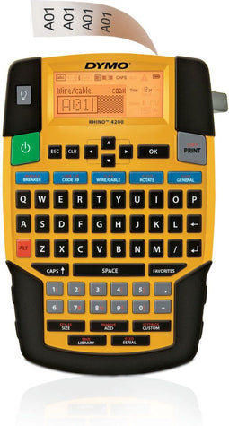 DYMO Rhino 4200 - Labelprinter - QWERTY toetsenbord - Labels tot 19 mm